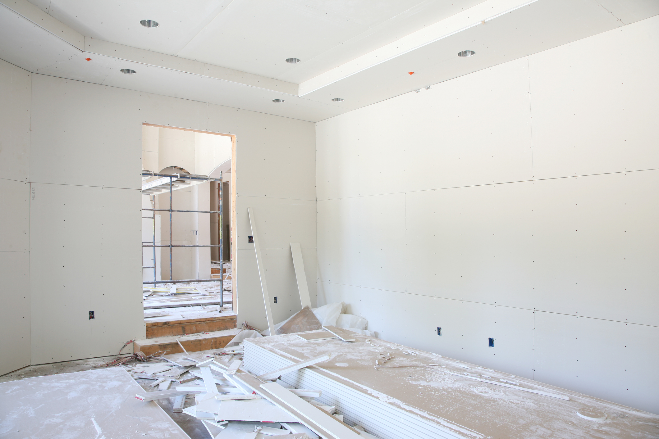 Home Interior Drywall Construction